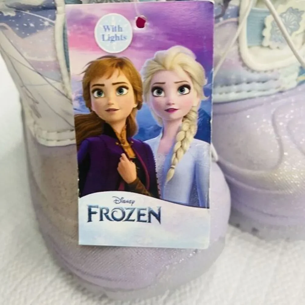 Disney® Frozen Toddler Girl's Lighted Winter Snow Boot‎ Size 5 NEW